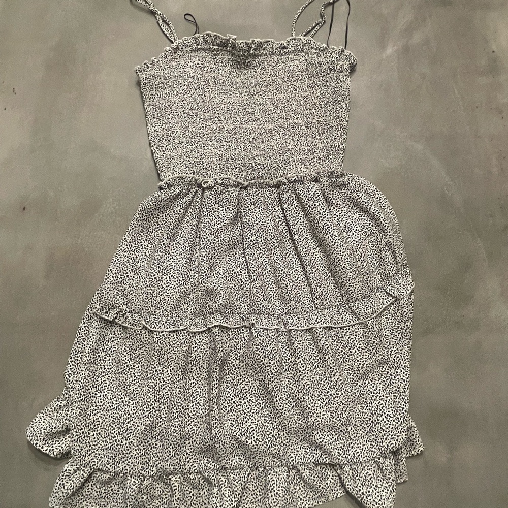 Sienna Sky Dress in Black and White